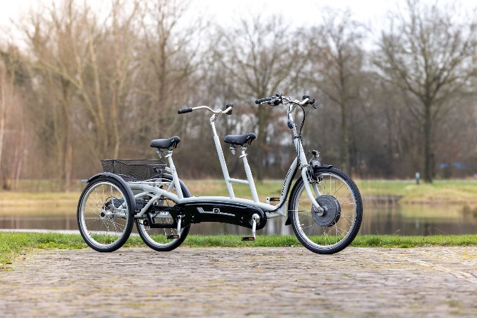 Elektro-Tandems mit 2 und 3 Rädern